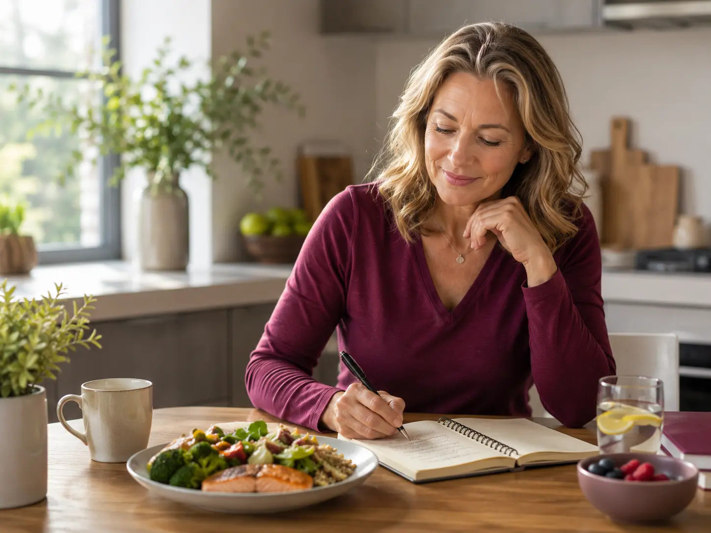 A realistic daily action in the Weight & Appetite Reset program