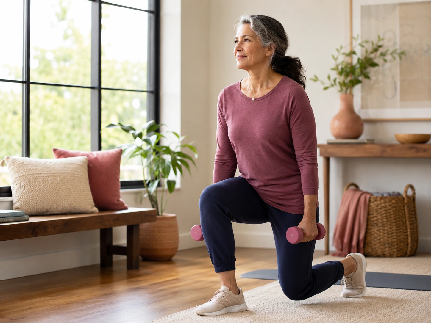 A realistic daily action in the Women’s Vitality 45+ program