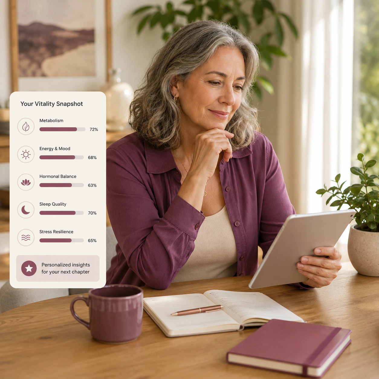 Midlife Energy & Vitality Map starting-point assessment